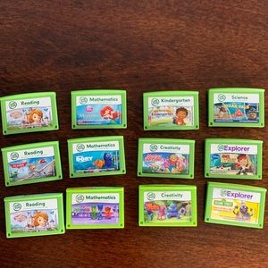 Leap Pad games (set of 12)